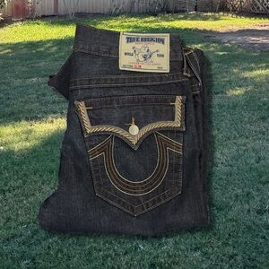 True Religion jeans, crazy stitch